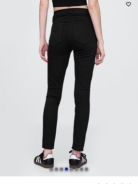 Gap High-Rise Black Skinny Jeans 29 X-Long- Women